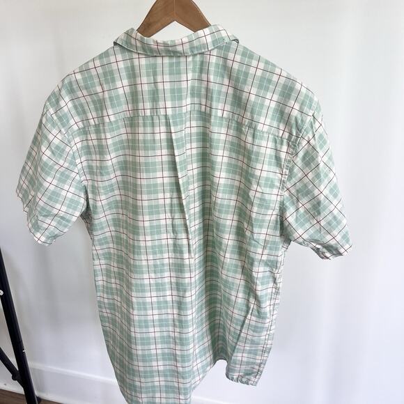 Patagonia Fezzman Men's Striped Short Sleeve Button Up Shirt Size XL - Picture 5 of 7